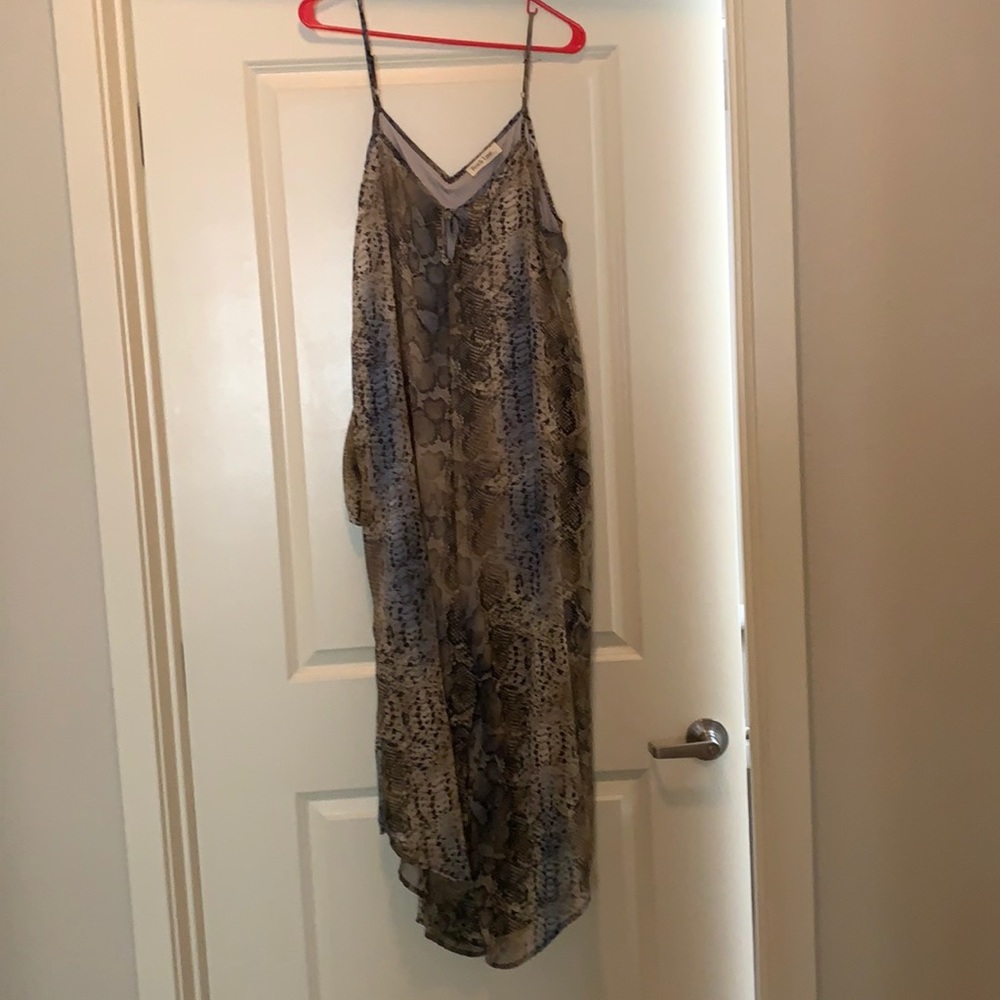 Snack skin cropped jumpsuit